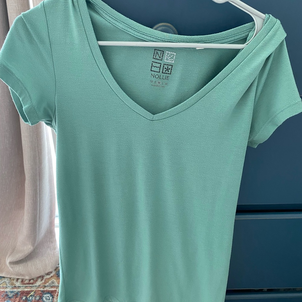 v-neck shirt